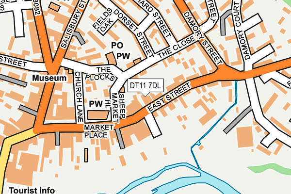 DT11 7DL map - OS OpenMap – Local (Ordnance Survey) DT11 7DL map - OS OpenMap – Local (Ordnance Survey)