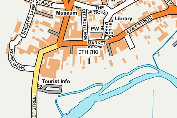 DT11 7HQ map - OS OpenMap – Local (Ordnance Survey) DT11 7HQ map - OS OpenMap – Local (Ordnance Survey)