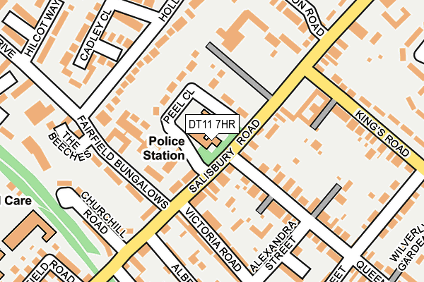 DT11 7HR map - OS OpenMap – Local (Ordnance Survey) DT11 7HR map - OS OpenMap – Local (Ordnance Survey)