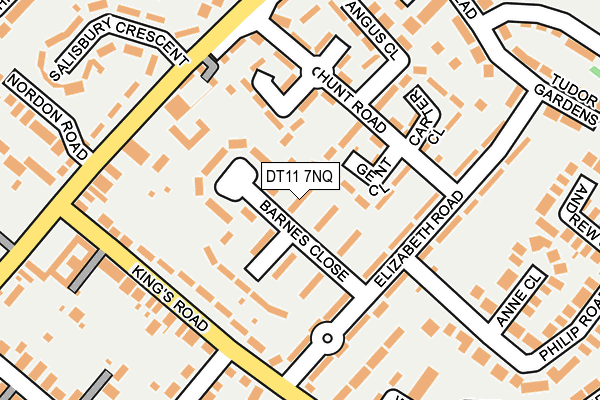 DT11 7NQ map - OS OpenMap – Local (Ordnance Survey) DT11 7NQ map - OS OpenMap – Local (Ordnance Survey)