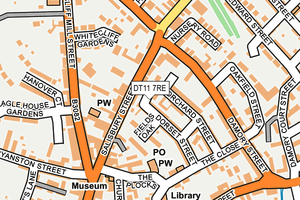 DT11 7RE map - OS OpenMap – Local (Ordnance Survey) DT11 7RE map - OS OpenMap – Local (Ordnance Survey)