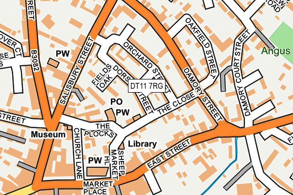DT11 7RG map - OS OpenMap – Local (Ordnance Survey) DT11 7RG map - OS OpenMap – Local (Ordnance Survey)
