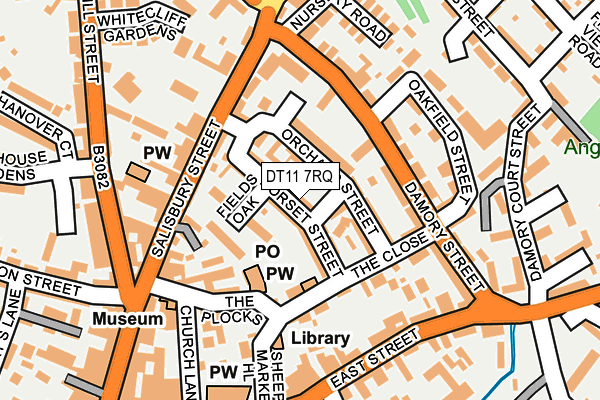 DT11 7RQ map - OS OpenMap – Local (Ordnance Survey) DT11 7RQ map - OS OpenMap – Local (Ordnance Survey)