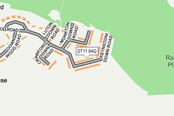 DT11 8AQ map - OS OpenMap – Local (Ordnance Survey) DT11 8AQ map - OS OpenMap – Local (Ordnance Survey)