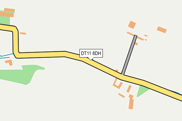 DT11 8DH map - OS OpenMap – Local (Ordnance Survey) DT11 8DH map - OS OpenMap – Local (Ordnance Survey)