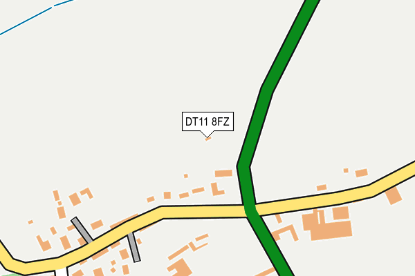 DT11 8FZ map - OS OpenMap – Local (Ordnance Survey) DT11 8FZ map - OS OpenMap – Local (Ordnance Survey)