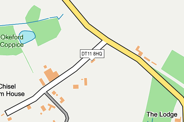 DT11 8HQ map - OS OpenMap – Local (Ordnance Survey) DT11 8HQ map - OS OpenMap – Local (Ordnance Survey)