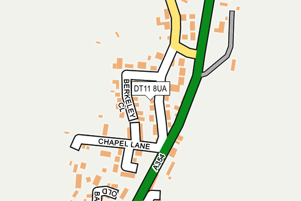 DT11 8UA map - OS OpenMap – Local (Ordnance Survey) DT11 8UA map - OS OpenMap – Local (Ordnance Survey)