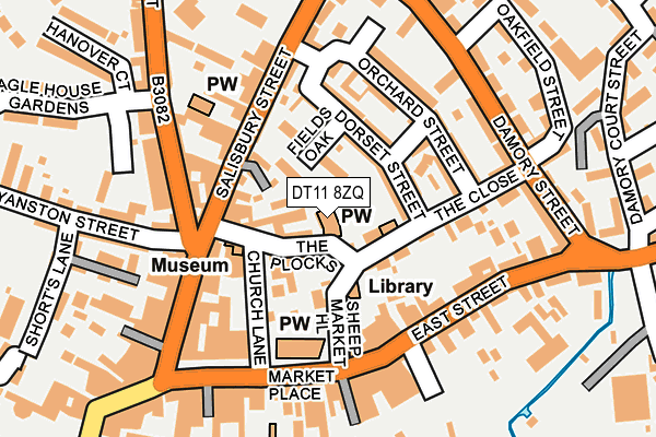 DT11 8ZQ map - OS OpenMap – Local (Ordnance Survey) DT11 8ZQ map - OS OpenMap – Local (Ordnance Survey)