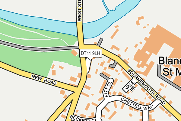 DT11 9LH map - OS OpenMap – Local (Ordnance Survey) DT11 9LH map - OS OpenMap – Local (Ordnance Survey)