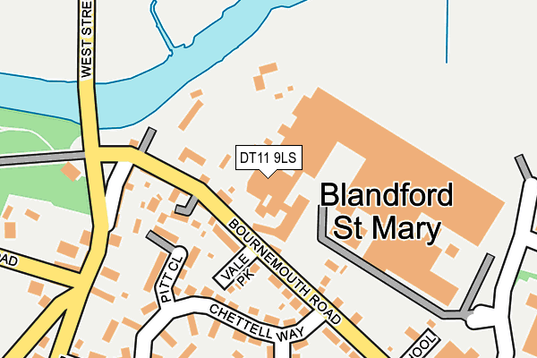 DT11 9LS map - OS OpenMap – Local (Ordnance Survey) DT11 9LS map - OS OpenMap – Local (Ordnance Survey)