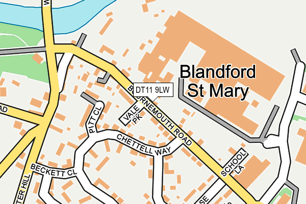 DT11 9LW map - OS OpenMap – Local (Ordnance Survey) DT11 9LW map - OS OpenMap – Local (Ordnance Survey)