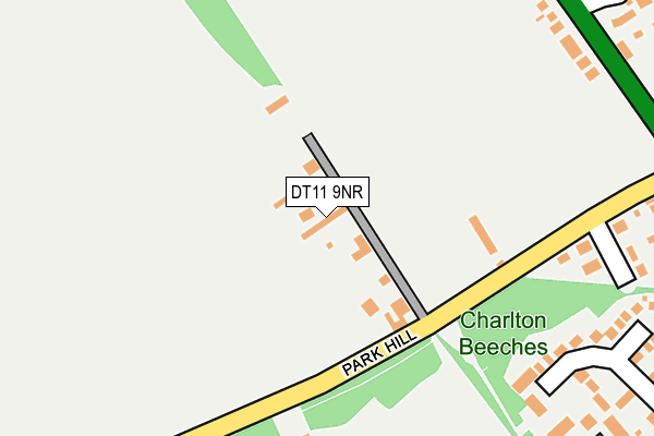 DT11 9NR map - OS OpenMap – Local (Ordnance Survey) DT11 9NR map - OS OpenMap – Local (Ordnance Survey)
