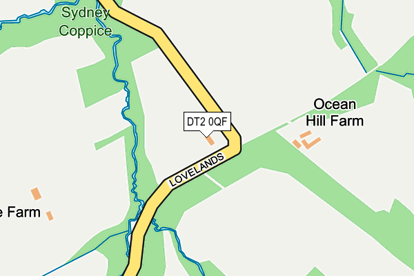DT2 0QF map - OS OpenMap – Local (Ordnance Survey) DT2 0QF map - OS OpenMap – Local (Ordnance Survey)