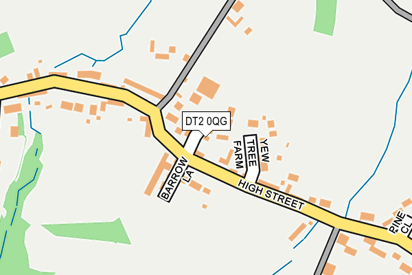 DT2 0QG map - OS OpenMap – Local (Ordnance Survey)