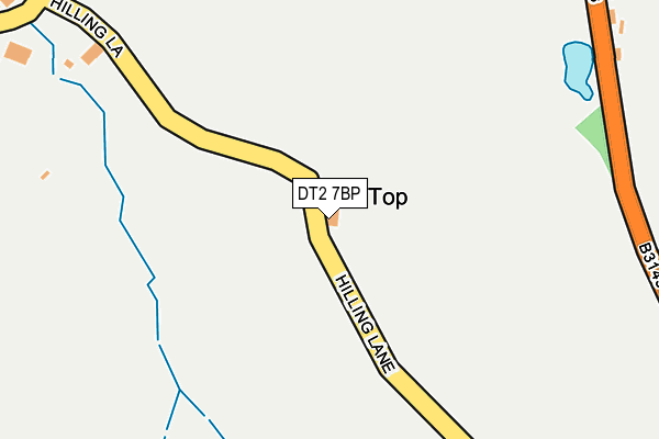 DT2 7BP map - OS OpenMap – Local (Ordnance Survey) DT2 7BP map - OS OpenMap – Local (Ordnance Survey)