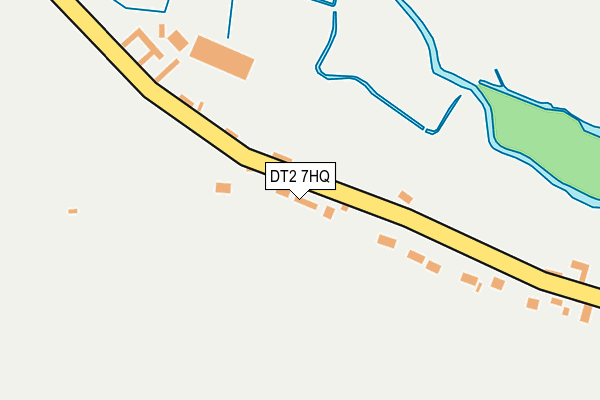 DT2 7HQ map - OS OpenMap – Local (Ordnance Survey)