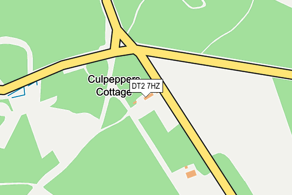 DT2 7HZ map - OS OpenMap – Local (Ordnance Survey)