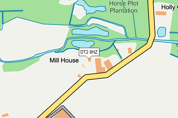 DT2 8HZ map - OS OpenMap – Local (Ordnance Survey) DT2 8HZ map - OS OpenMap – Local (Ordnance Survey)