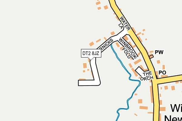 DT2 8JZ map - OS OpenMap – Local (Ordnance Survey) DT2 8JZ map - OS OpenMap – Local (Ordnance Survey)