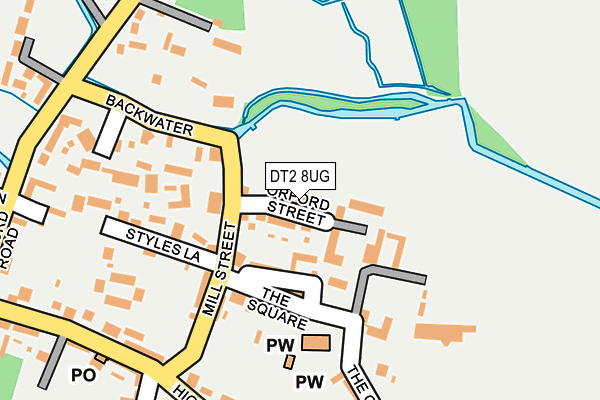 DT2 8UG map - OS OpenMap – Local (Ordnance Survey) DT2 8UG map - OS OpenMap – Local (Ordnance Survey)
