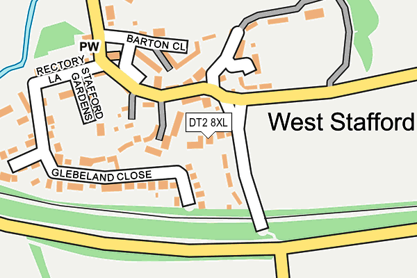 DT2 8XL map - OS OpenMap – Local (Ordnance Survey) DT2 8XL map - OS OpenMap – Local (Ordnance Survey)