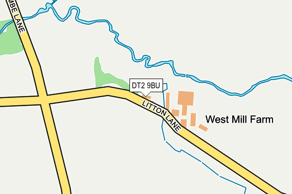 DT2 9BU map - OS OpenMap – Local (Ordnance Survey) DT2 9BU map - OS OpenMap – Local (Ordnance Survey)
