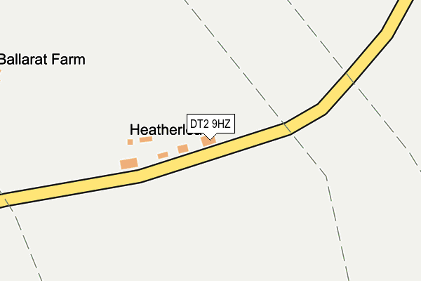 DT2 9HZ map - OS OpenMap – Local (Ordnance Survey)
