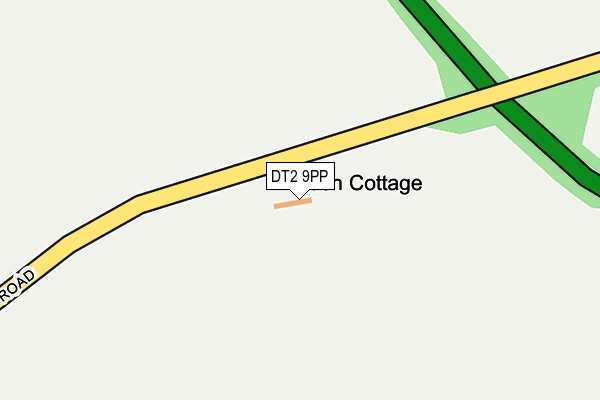 DT2 9PP map - OS OpenMap – Local (Ordnance Survey) DT2 9PP map - OS OpenMap – Local (Ordnance Survey)