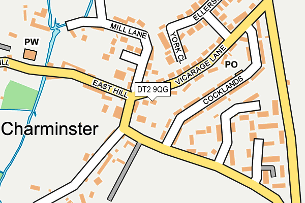 DT2 9QG map - OS OpenMap – Local (Ordnance Survey) DT2 9QG map - OS OpenMap – Local (Ordnance Survey)