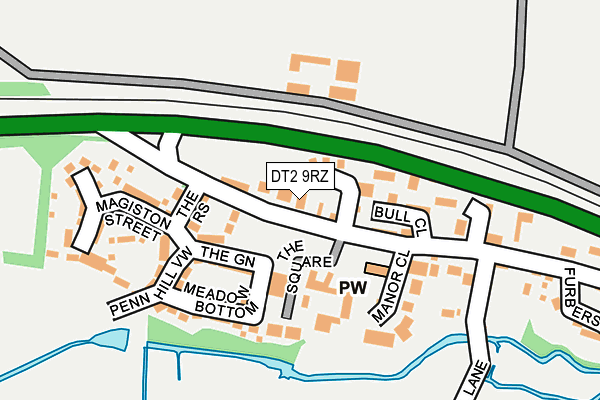 DT2 9RZ map - OS OpenMap – Local (Ordnance Survey) DT2 9RZ map - OS OpenMap – Local (Ordnance Survey)