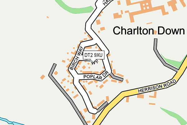 DT2 9XU map - OS OpenMap – Local (Ordnance Survey) DT2 9XU map - OS OpenMap – Local (Ordnance Survey)
