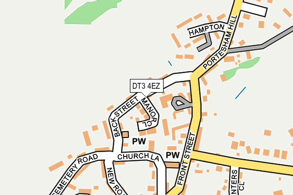 DT3 4EZ map - OS OpenMap – Local (Ordnance Survey) DT3 4EZ map - OS OpenMap – Local (Ordnance Survey)