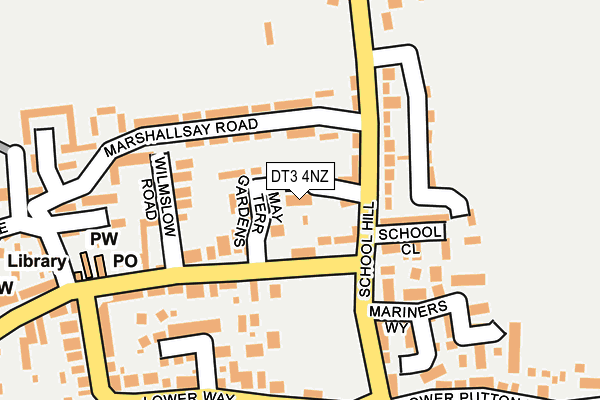 DT3 4NZ map - OS OpenMap – Local (Ordnance Survey) DT3 4NZ map - OS OpenMap – Local (Ordnance Survey)