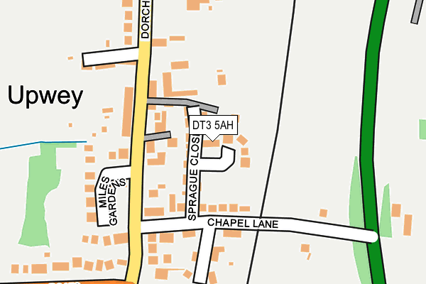 DT3 5AH map - OS OpenMap – Local (Ordnance Survey) DT3 5AH map - OS OpenMap – Local (Ordnance Survey)