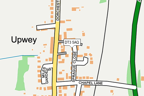 DT3 5AQ map - OS OpenMap – Local (Ordnance Survey) DT3 5AQ map - OS OpenMap – Local (Ordnance Survey)