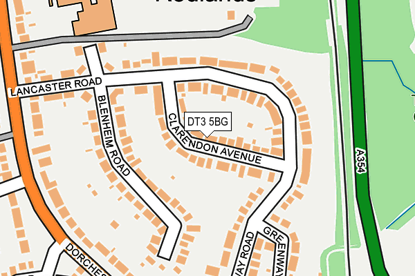 DT3 5BG map - OS OpenMap – Local (Ordnance Survey) DT3 5BG map - OS OpenMap – Local (Ordnance Survey)