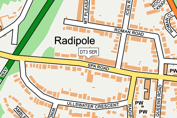 DT3 5ER map - OS OpenMap – Local (Ordnance Survey) DT3 5ER map - OS OpenMap – Local (Ordnance Survey)