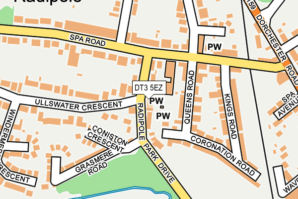 DT3 5EZ map - OS OpenMap – Local (Ordnance Survey) DT3 5EZ map - OS OpenMap – Local (Ordnance Survey)