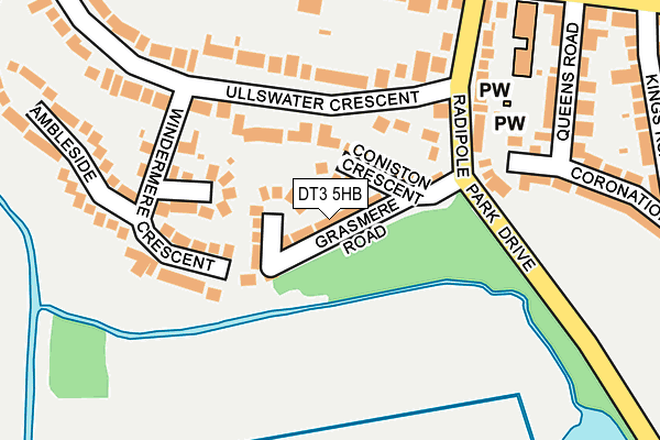DT3 5HB map - OS OpenMap – Local (Ordnance Survey) DT3 5HB map - OS OpenMap – Local (Ordnance Survey)