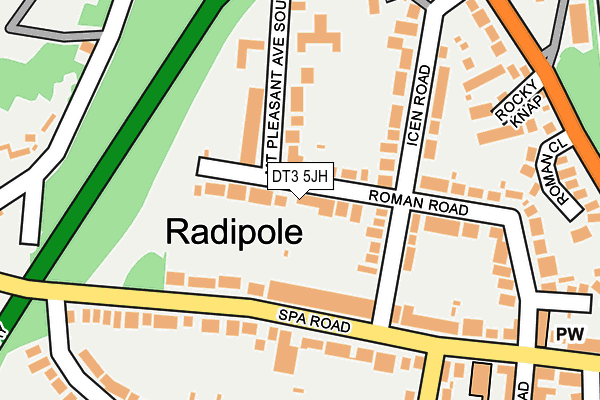 DT3 5JH map - OS OpenMap – Local (Ordnance Survey) DT3 5JH map - OS OpenMap – Local (Ordnance Survey)