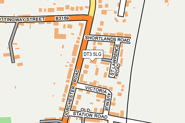DT3 5LG map - OS OpenMap – Local (Ordnance Survey) DT3 5LG map - OS OpenMap – Local (Ordnance Survey)