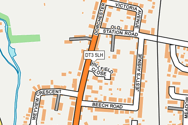 DT3 5LH map - OS OpenMap – Local (Ordnance Survey) DT3 5LH map - OS OpenMap – Local (Ordnance Survey)