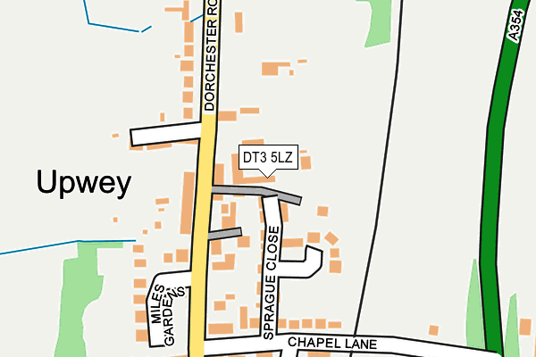 DT3 5LZ map - OS OpenMap – Local (Ordnance Survey) DT3 5LZ map - OS OpenMap – Local (Ordnance Survey)