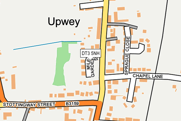DT3 5NH map - OS OpenMap – Local (Ordnance Survey) DT3 5NH map - OS OpenMap – Local (Ordnance Survey)