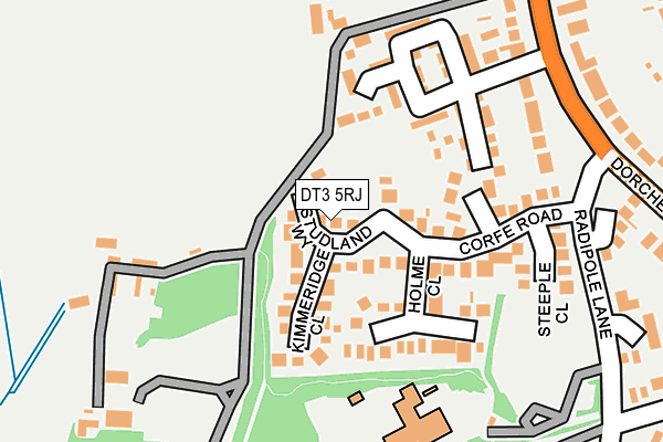 DT3 5RJ map - OS OpenMap – Local (Ordnance Survey) DT3 5RJ map - OS OpenMap – Local (Ordnance Survey)