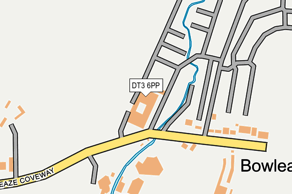 DT3 6PP map - OS OpenMap – Local (Ordnance Survey) DT3 6PP map - OS OpenMap – Local (Ordnance Survey)