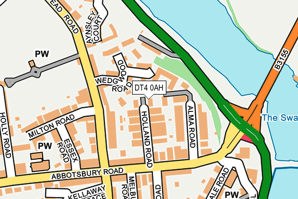 DT4 0AH map - OS OpenMap – Local (Ordnance Survey) DT4 0AH map - OS OpenMap – Local (Ordnance Survey)
