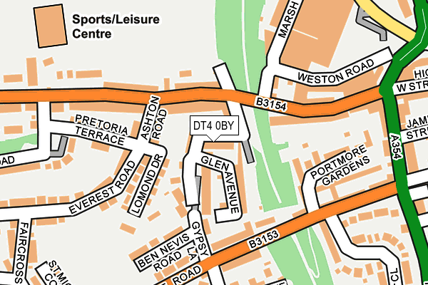 DT4 0BY map - OS OpenMap – Local (Ordnance Survey) DT4 0BY map - OS OpenMap – Local (Ordnance Survey)