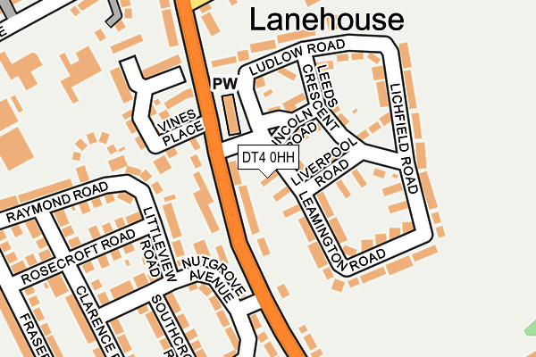DT4 0HH map - OS OpenMap – Local (Ordnance Survey) DT4 0HH map - OS OpenMap – Local (Ordnance Survey)